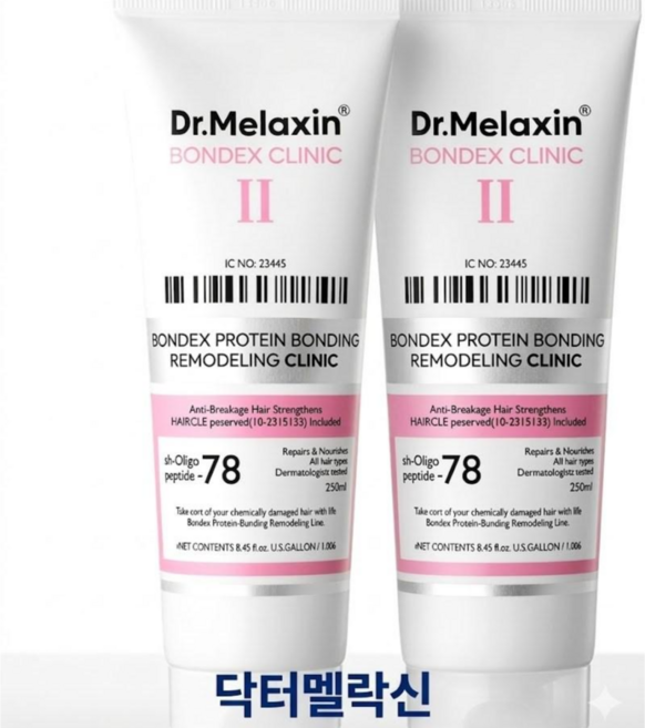 닥터멜락신 트리트먼트 / 본덱스 단백질 결합 리모델링 클리닉, 4개, 250ml