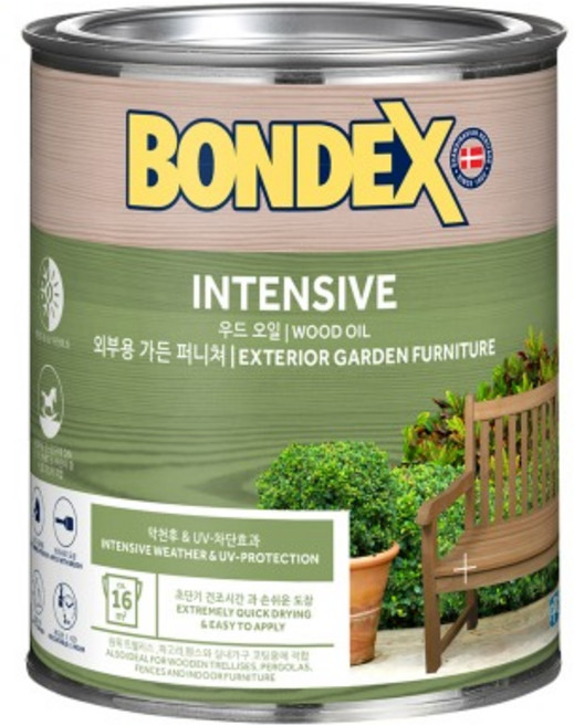 본덱스 인텐시브 수용성 오일 750ml 좌외선차단, 731 도토리(조색), 1개