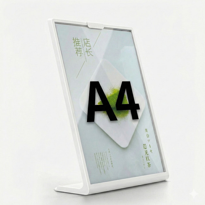 osshop 단면 pop꽂이 a4 세로형 기본, 1개