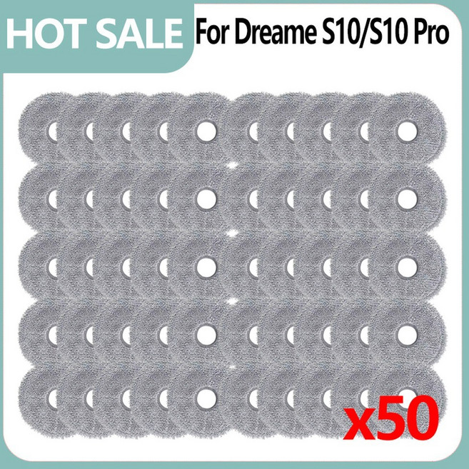 Dreame x30 x40 L10s Ultra L10 Ultra L10s Pro Ultra Heat X30 Ultra X30 Pro S10 Pro Ultra용 걸레 Xiaomi x, 19)50pcs.1
