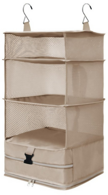 MOJINI 여행용 걸이형 4단 정리 파우치 캐리어 압축팩 여행용 짐정리 수납