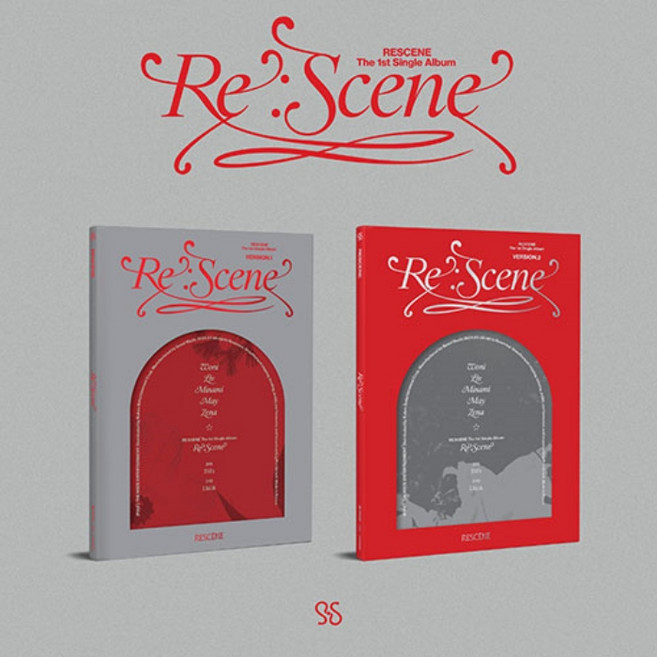 RESCENE (리센느) - 1st Single Album [Re:Scene] 랜덤버전 예판특전, 포토카드 선택안함, 포스터 선택안함