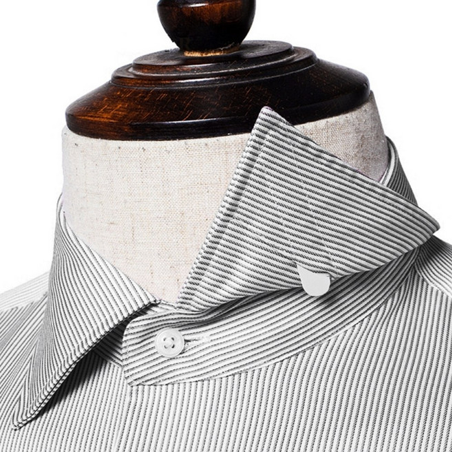 시크리트몰 와이셔츠칼라 고정 옷깃 세우기 보강재, 10개