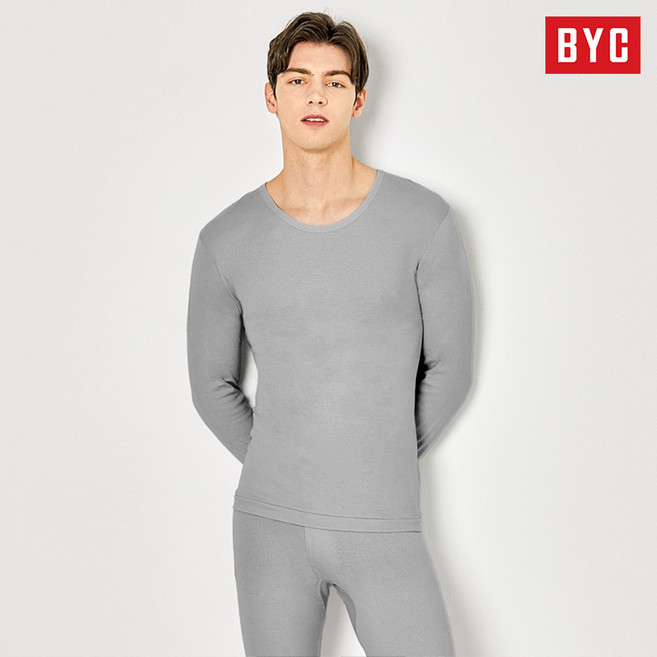 BYC 남자 프리미엄 라이트 순면내복 상하의세트