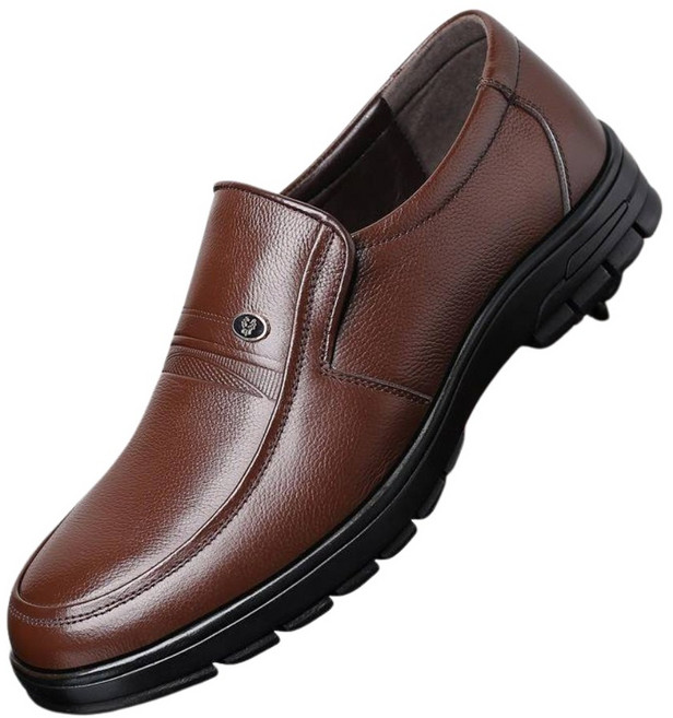 男士真皮商務休閒牛皮鞋