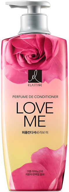 엘라스틴 퍼퓸 드 컨디셔너 러브 미 피치 앤 프리지아향, 600ml, 1개
