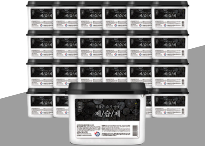 귀찮아 습기제거제 520ml 24팩 아토세이프 옷장 화장실 곰팡이방지 한박스, 24개, 250g