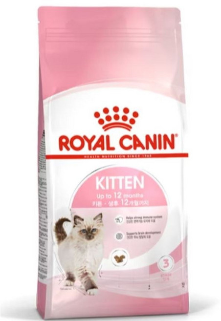ROYAL CANIN 皇家 幼貓 KITTEN 貓糧 12個月以下 幫助免疫系統 促進腦部發育, 雞, 10kg, 1袋