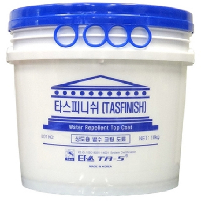 타스피니쉬 드라이비트 상도 마감용 발수 코팅제 10kg, 1개