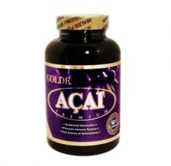 캐나다 골든 프리미엄 50배 고농축 오가닉 아사이베리, 1개, 180정