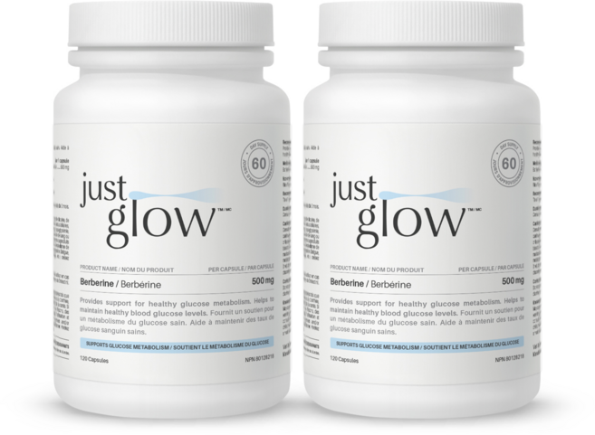 저스트글로우 베르베린 500mg, 2개, 120정