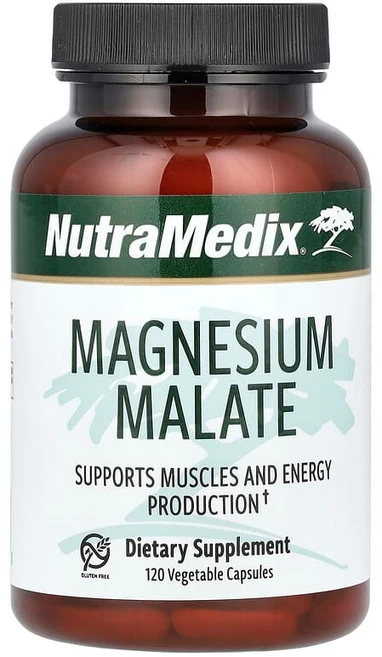 NutraMedix 마그네슘 말레이트 베지 캡슐 120정(캡슐 1정당 100mg) NDX-05319, NutraMedix 뉴트라메딕스 마그네슘 말레이트 베지, 1, 120정 - 쿠팡