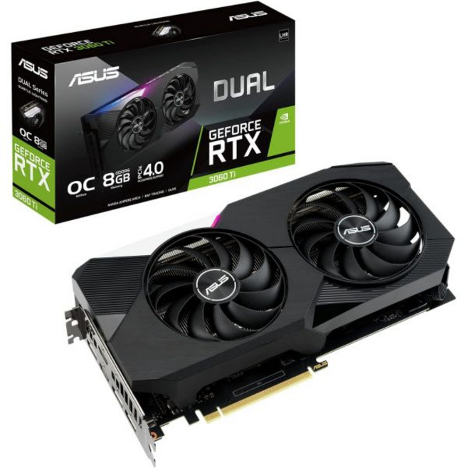 그래픽 카드 성능향상 게이밍 ASUS 듀얼 AMD 라데온 RX 6650 XT OC 에디션 카드AMD RDNA 2 PCIe 4.0 8GB GDDR6 메모리 HDMI 2.1 디스플, Graphic Card