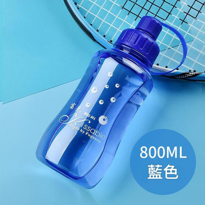富光 運動大容量水壺 便攜戶外旅行, 800ml藍色, 1套, 2800ml
