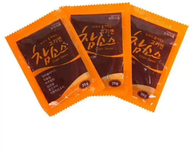 고기엔 참소스 용 소용량 200개, 1세트, 20g