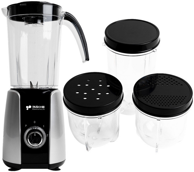 믹서기 3종세트 300ml 550ml 1000ml/커피블렌더/원두 견과 과일 다양한 재료 분쇄 믹서기