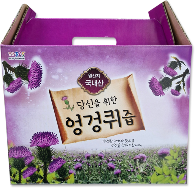 자연내림식품원 100% 국내산 엉겅퀴즙, 120개, 100ml