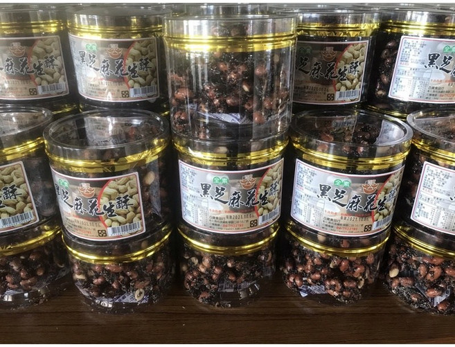 芝麻花生酥, 300g, 1個