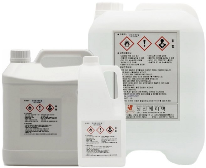 공업용 에탄올(순도 95%) 소독세척제 3종(용량 1.5 / 4 / 18L), 1.5L, 1개