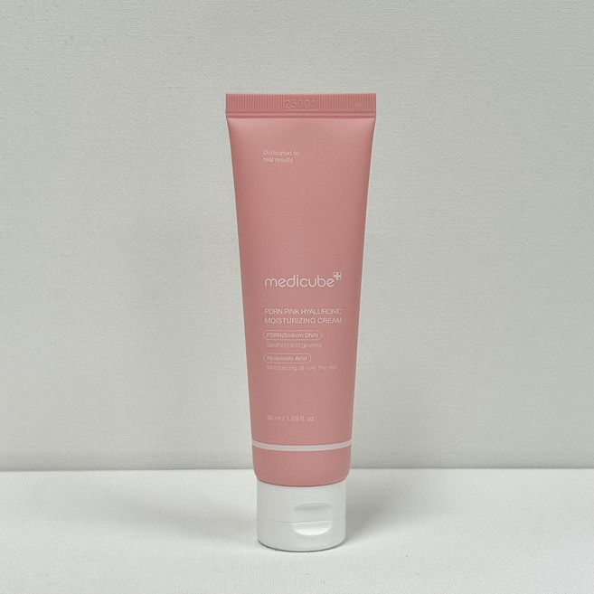 [정품] 메디큐브 PDRN 핑크 히알루로닉 흔적 수분 크림, 50ml, 2개