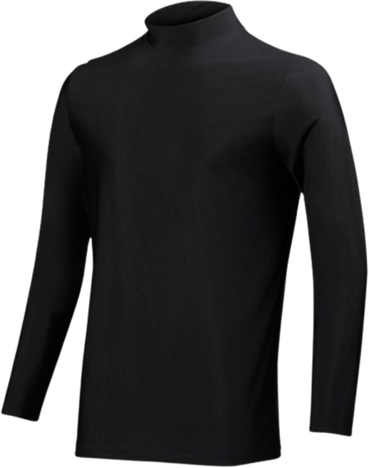 리카타 브리즈핏 쿨 스킨 터틀넥 자외선차단 기능성 긴팔 이너웨어 스판 언더레이어 상의