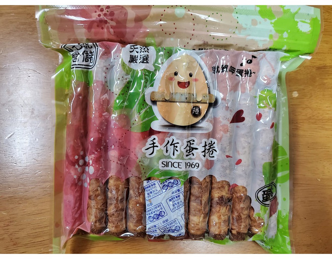 七號倉儲 手作蛋捲 黑糖口味, 1個