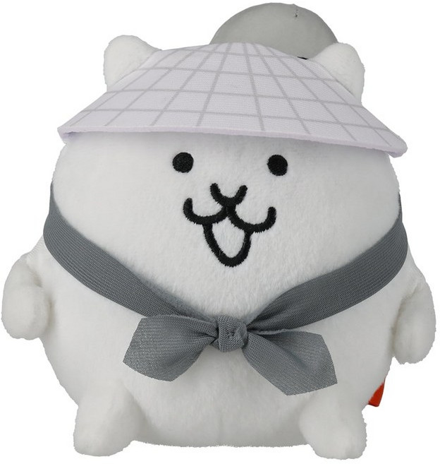 냥코 대상점 오리지널 봉제인형 가사지조 냥코 대전쟁(M), 1개