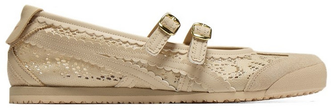 Onitsuka Tiger 슬립온 MEXICO 멕시코 66 TGRS - BEIGEBEIGE 뮬 1182A705.250