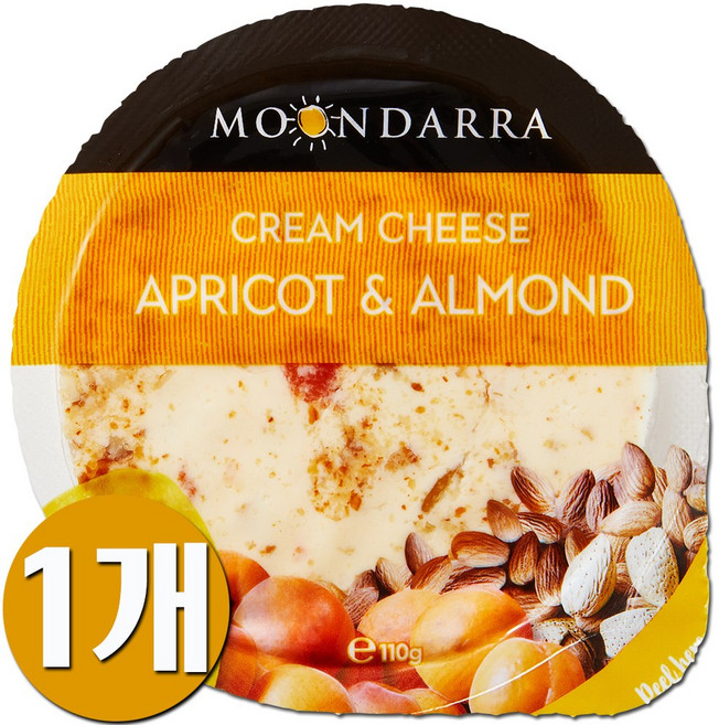 MOONDARRA 문다라 과일치즈 110g (살구&아몬드 메론&망고 2종 택1) / 호주, 1개
