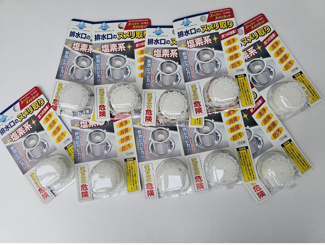 일본 씽크대 냄새제거 배수구 세정제, 10개, 20ml