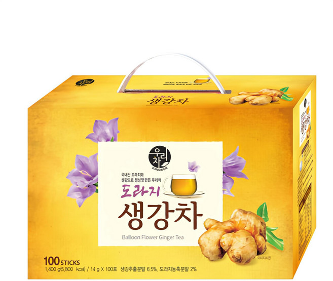 SONGWON 桔梗生薑茶, 14g, 100入, 1個