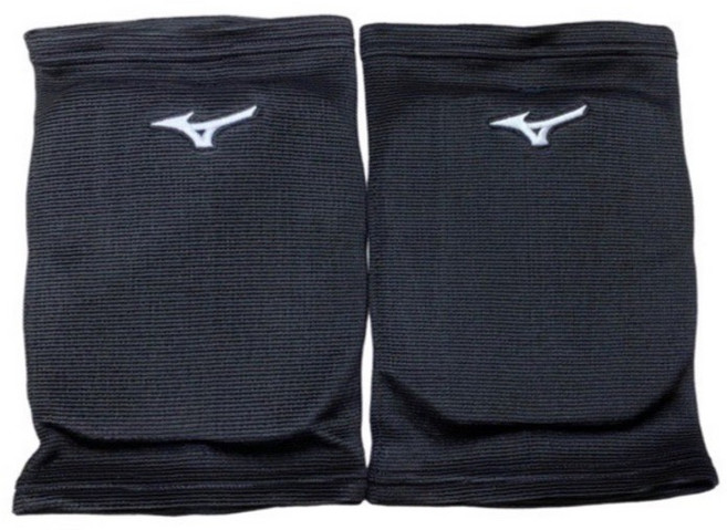 美津濃 排球護膝 V2TYB08609 加厚防撞 運動護膝, 白色09，一雙,S（超瘦女生/兒童）, 1個