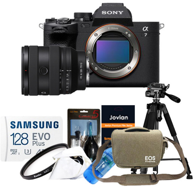 소니 A7 IV+20-70mm F4 G+메모리포함 8종 악세사리 패키지/컬스, 128G