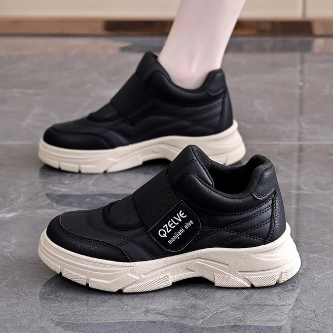 Modern Fashion 여성 발편한 운동화 스트랩 워킹화 D89