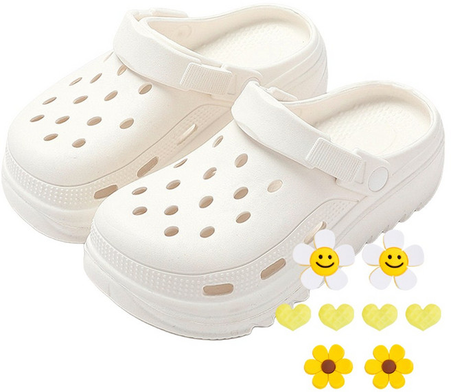 우드피카 미끄럼방지 에어 무중력 키높이 쿠션 샌들 슬리퍼 족저근막 신발 2컬러