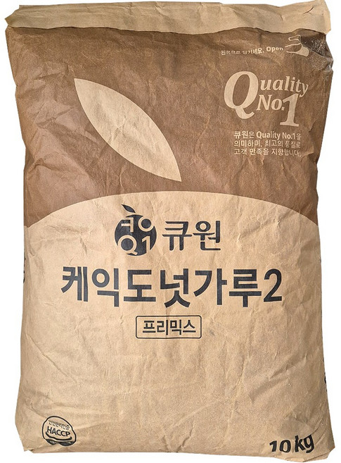 0125. 케익도넛가루2 (큐원) - 10kg, 1개