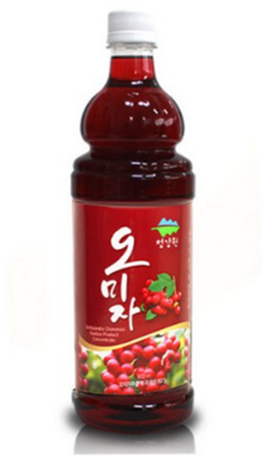 인차 오미자 농축액, 900ml, 1개