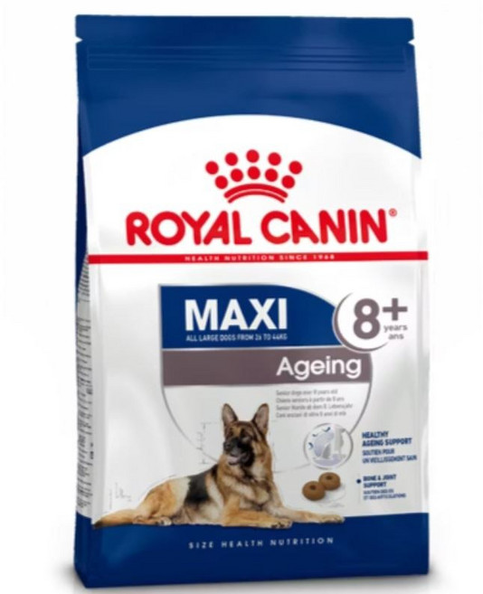 ROYAL CANIN 法國皇家 SHN 皇家大型老齡犬8+歲齡MXA+8 乾飼料, 脫水禽肉, 15kg, 1袋