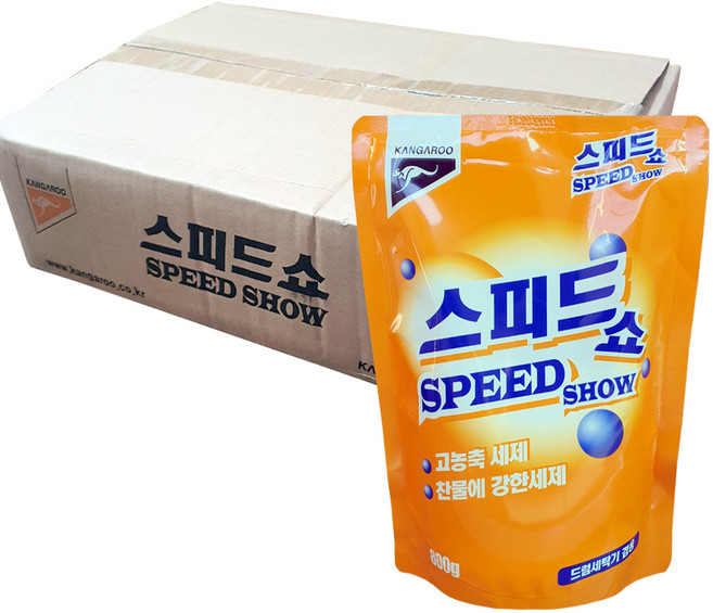 캉가루 스피드쇼 800g 가루비누 12개, 1개