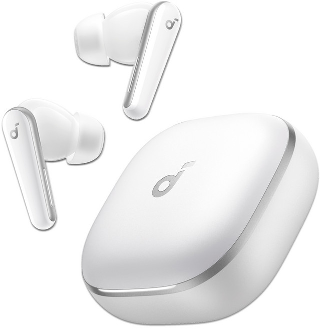 앤커 사운드코어 리버티5 노이즈캔슬링 블루투스이어폰, 화이트, A3957