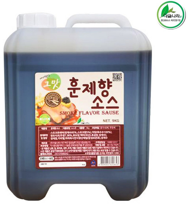 이슬나라 훈제향 소스 9kg, 1개