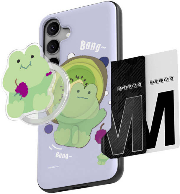 별다섯 핸드폰 맥세이프 투카드 수납 케이스 + 맥세이프 핸드 그립 스마트 톡 홀더