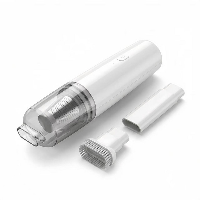 [캬오유] 챠량용 무선 미니 청소기 초강력 일자형 독일기술 소형 청소기, COU-0403, COU-화이트