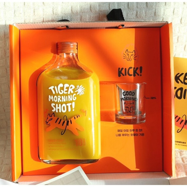타이거모닝 진저샷 레몬 생강 강황 오리지널 무설탕, 1개