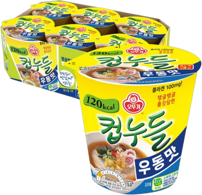컵누들우동맛(6입), 1박스