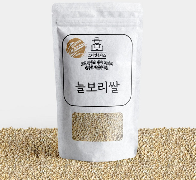 2025년산 미국산 늘보리쌀 보리쌀 보리밥 보리, 10kg, 1개
