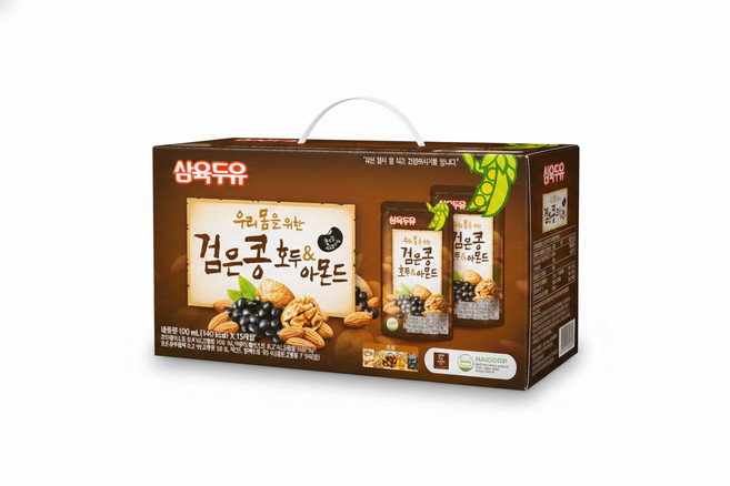 삼육식품 삼육두유 검은콩 호두 아몬드 파우치 195ml 60개