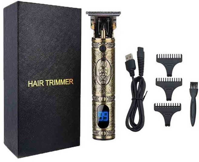 suttik 700al usb lcd hair trimmer electric clipper beard razor 무선 절묘한 조각 이발사 헤어 스타일 절단 도구, 3-그림으로 type3