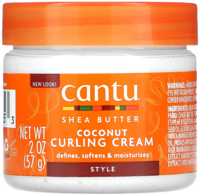 몸관리하세요 겨울입니다 Cantu 자연스러운 모발용 시어버터 코코넛 컬링 크림 57g(2oz) 특별관리진행, Cantu자연스러운모발용시어버터코코넛컬링크림57g2oz