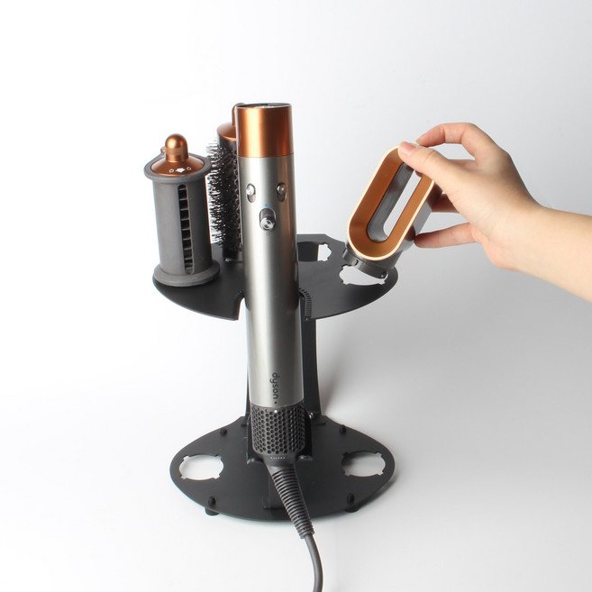 다이슨 에어랩 호환 세로 거치대, 블랙, 1개